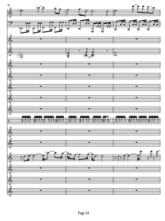 完美世界之童话故事钢琴曲谱（图24）
