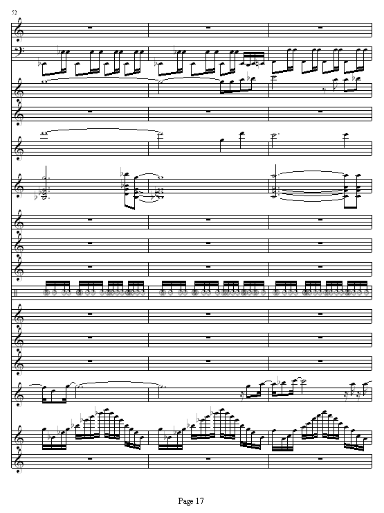 完美世界之童话故事钢琴曲谱（图17）