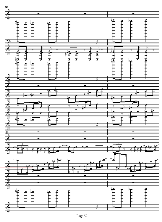 完美世界之童话故事钢琴曲谱（图59）