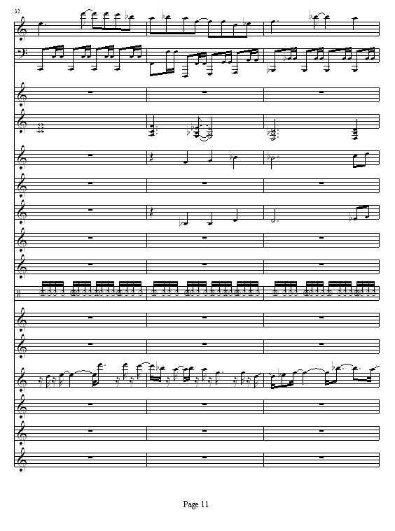 完美世界之童话故事钢琴曲谱（图11）