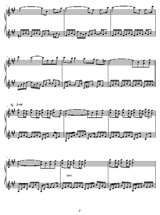 Pearls of Joy钢琴曲谱（图2）