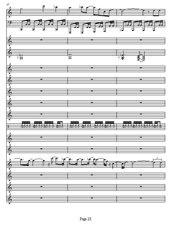 完美世界之童话故事钢琴曲谱（图23）