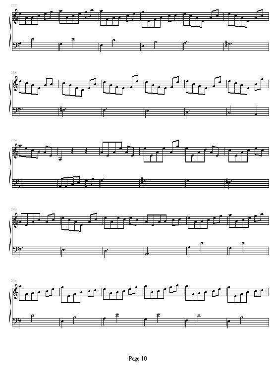 猪八戒变奏曲钢琴曲谱（图10）