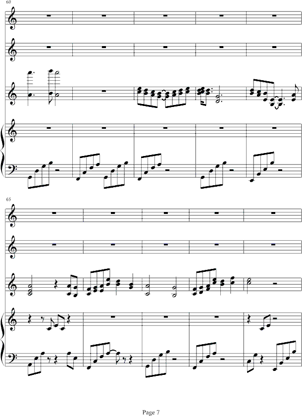 清风拂月钢琴曲谱（图7）