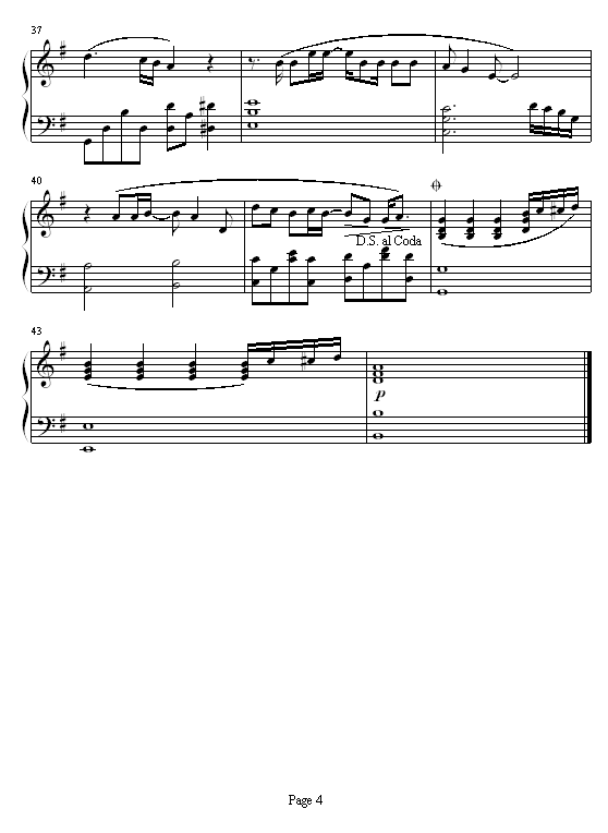 香水钢琴曲谱（图4）