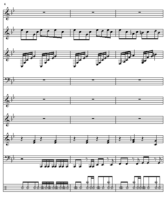 布拉格广场-緋村剑心版钢琴曲谱（图2）