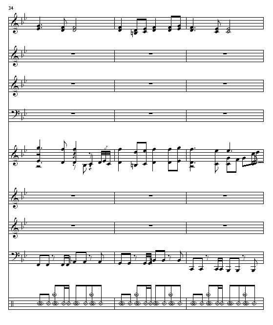 布拉格广场-緋村剑心版钢琴曲谱（图12）