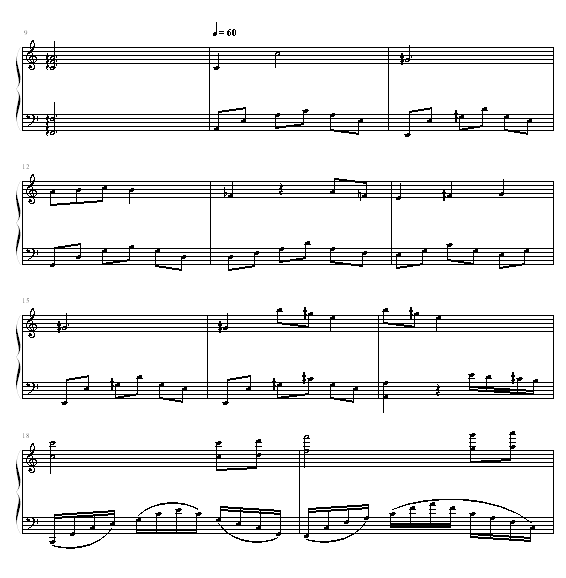 晨曦之光钢琴曲谱（图2）