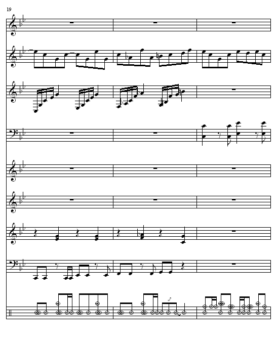 布拉格广场-緋村剑心版钢琴曲谱（图7）