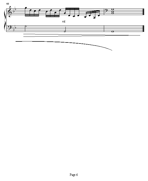 星空的钢琴手钢琴曲谱（图6）