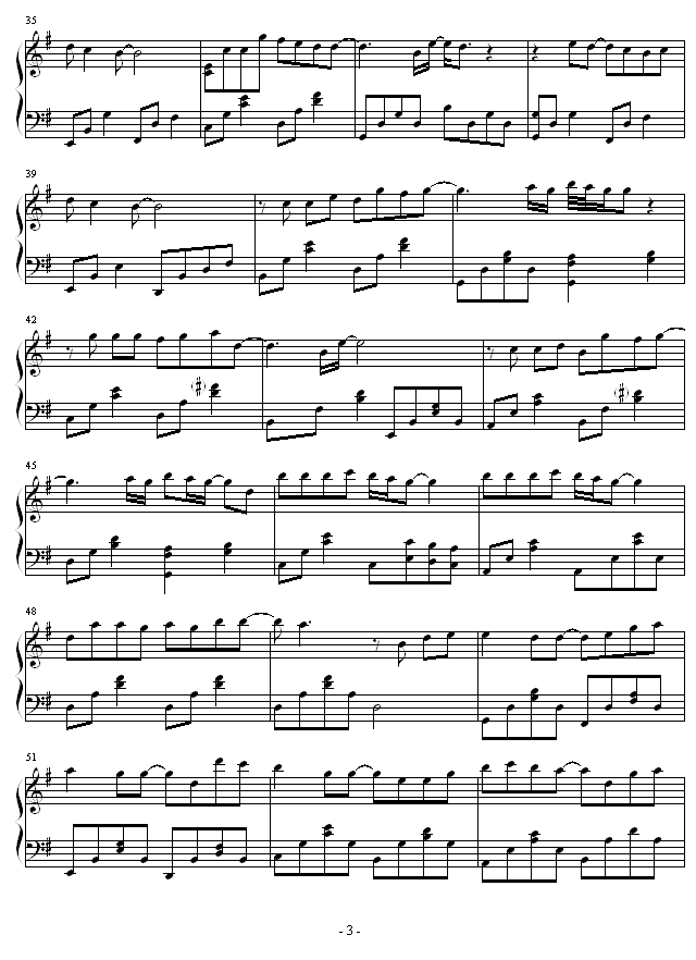 心乱如麻钢琴曲谱（图3）