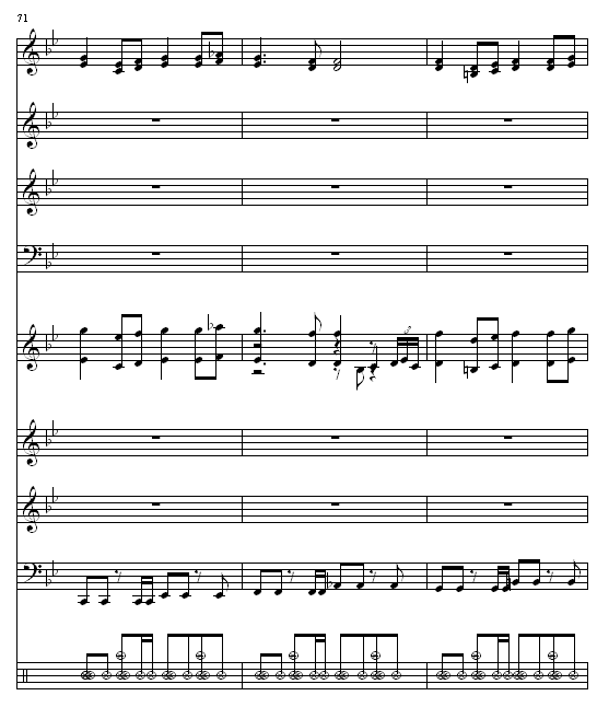布拉格广场-緋村剑心版钢琴曲谱（图24）