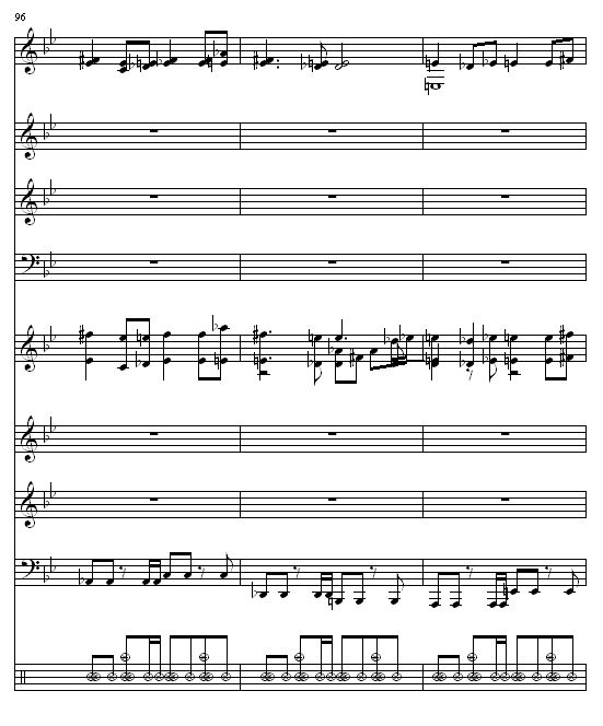 布拉格广场-緋村剑心版钢琴曲谱（图33）