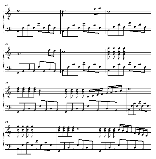 音的生日钢琴曲谱（图2）