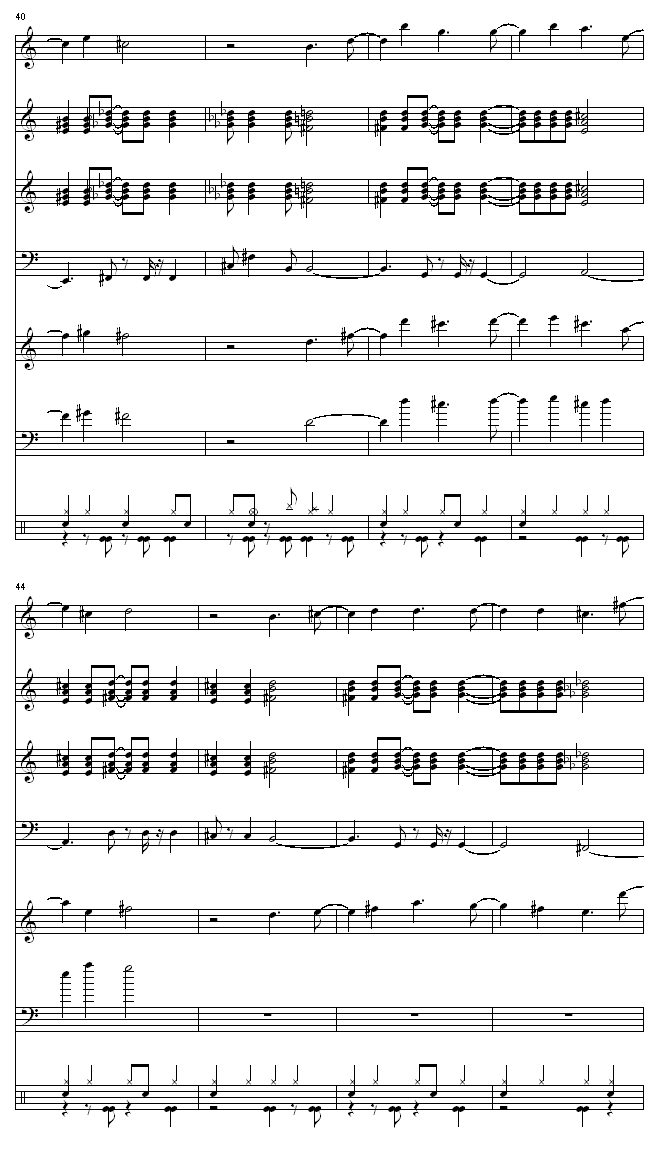 LYDIA总谱钢琴曲谱（图4）