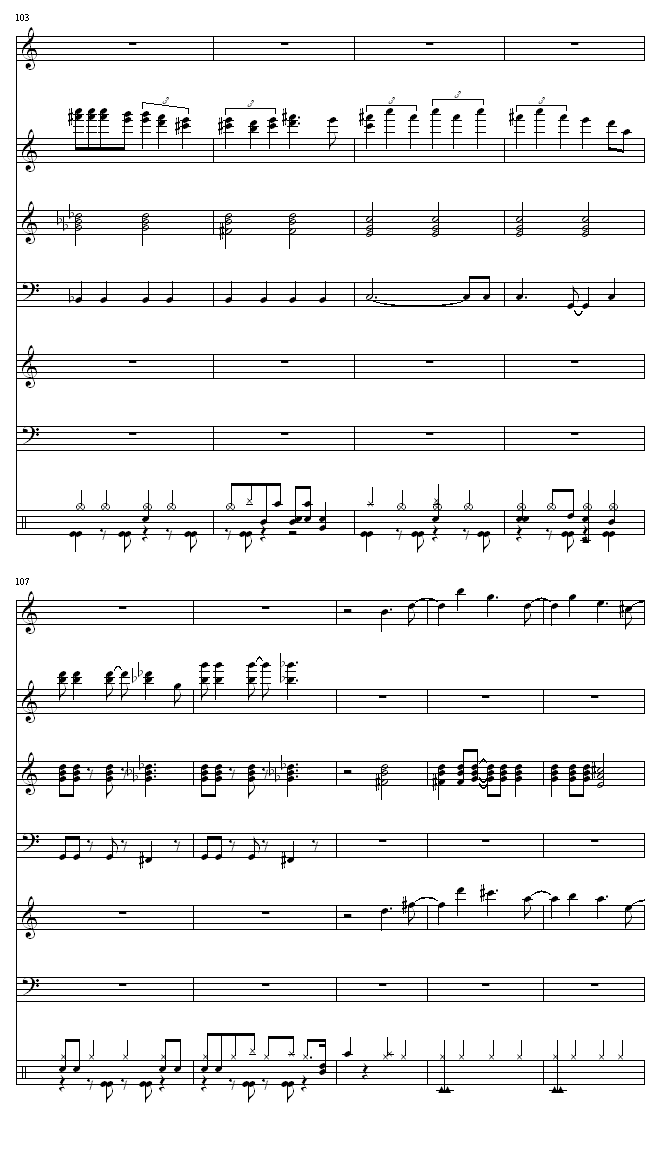 LYDIA总谱钢琴曲谱（图10）