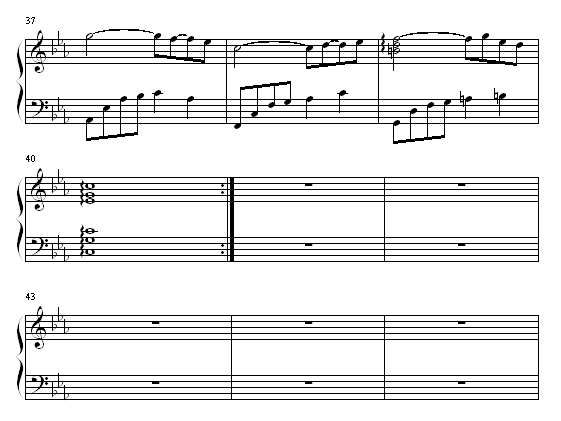 星空恋曲钢琴曲谱（图4）
