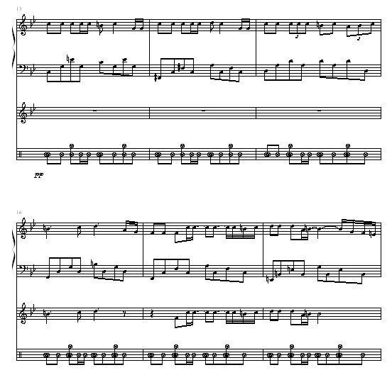 玉蝴蝶-豪华版钢琴曲谱（图3）