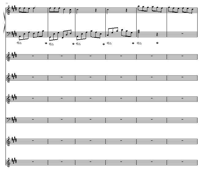 想-(总谱版)钢琴曲谱（图7）
