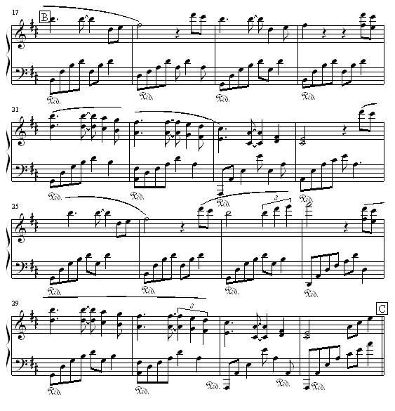 Through the Arbor钢琴曲谱（图2）