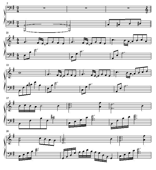 生命的秘密钢琴曲谱（图2）