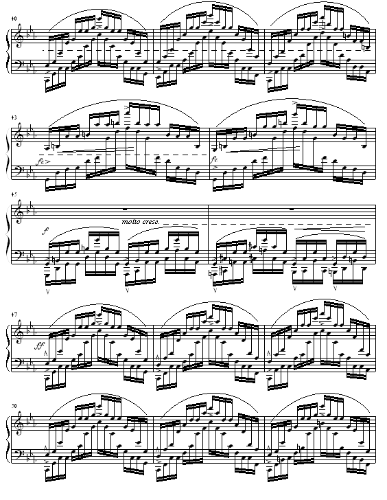 琶音练习曲钢琴曲谱（图5）