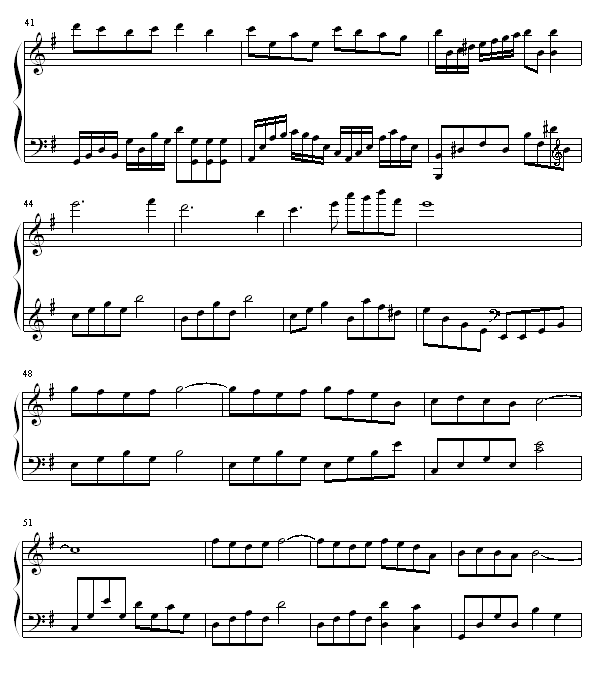 生命的秘密钢琴曲谱（图5）