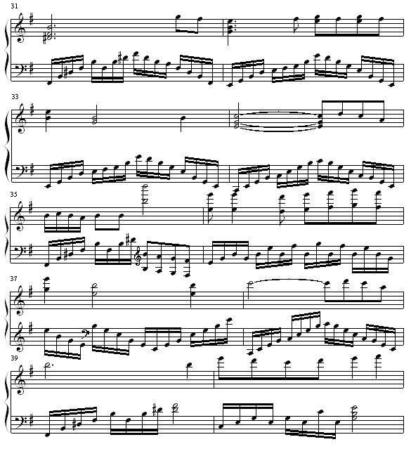 生命的秘密钢琴曲谱（图4）