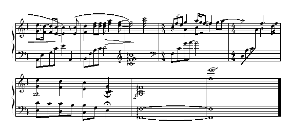 勇气 - 混血版钢琴曲谱（图5）