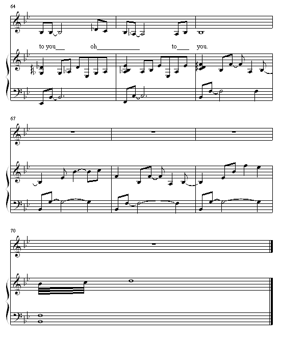 Journey - 弹唱版钢琴曲谱（图8）