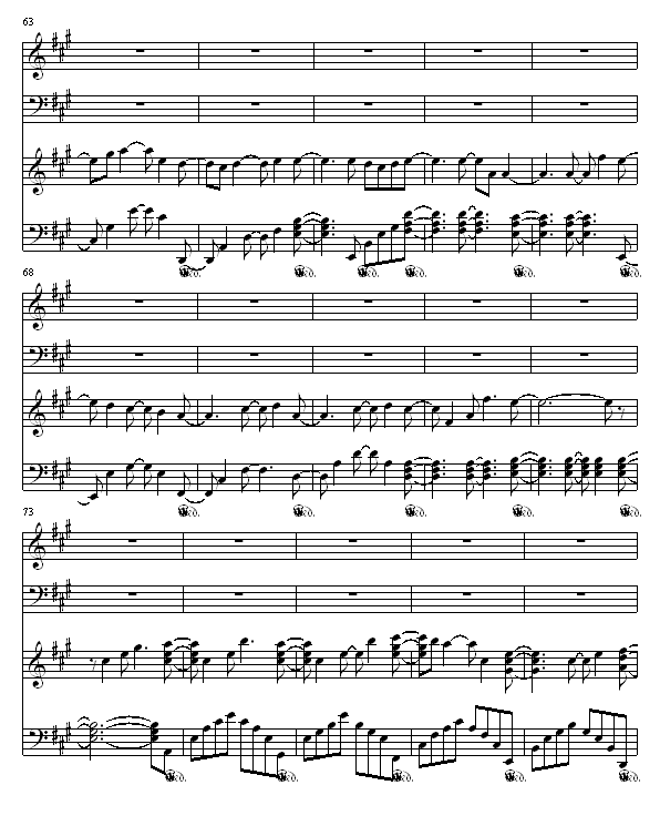 我們的合唱歌钢琴曲谱（图7）