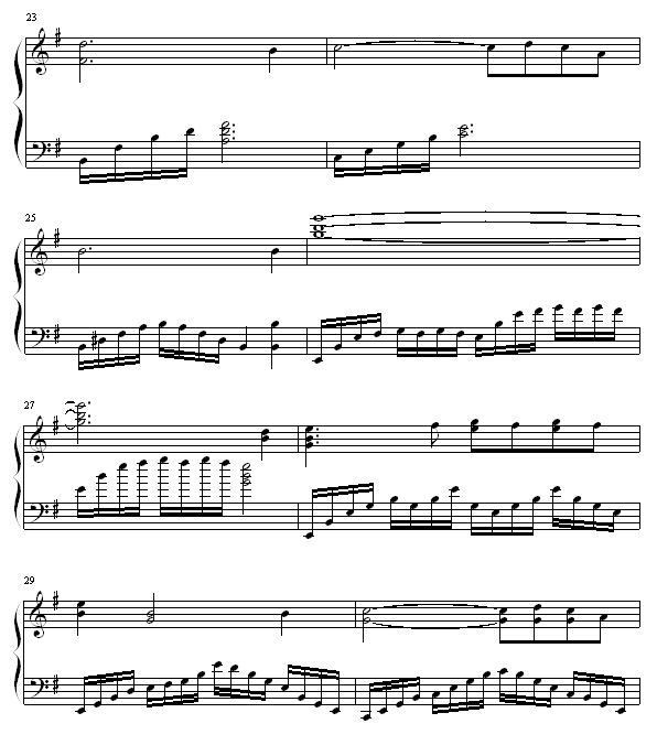 生命的秘密钢琴曲谱（图3）