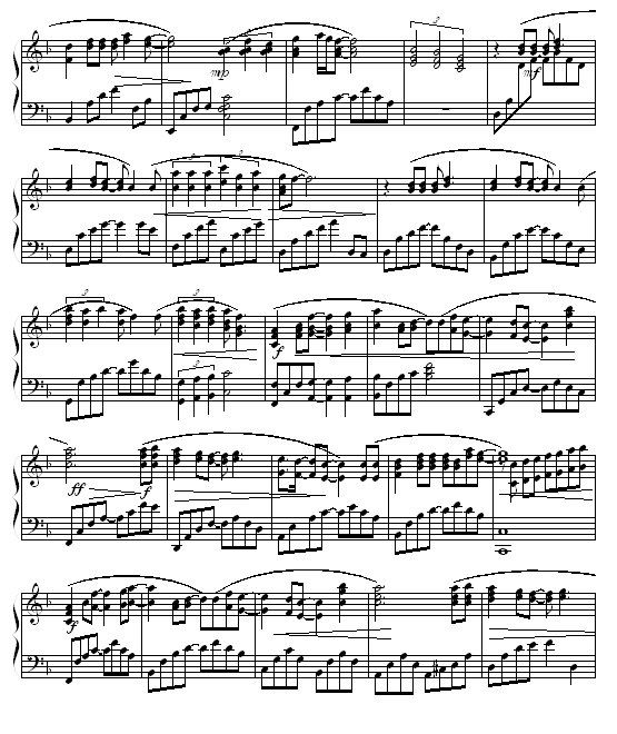 勇气 - 混血版钢琴曲谱（图4）