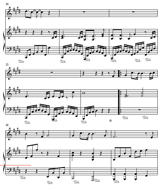 口袋的天空钢琴曲谱（图2）