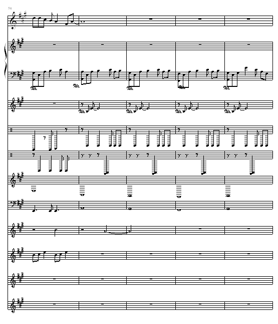 断了的弦-（总谱版）钢琴曲谱（图12）