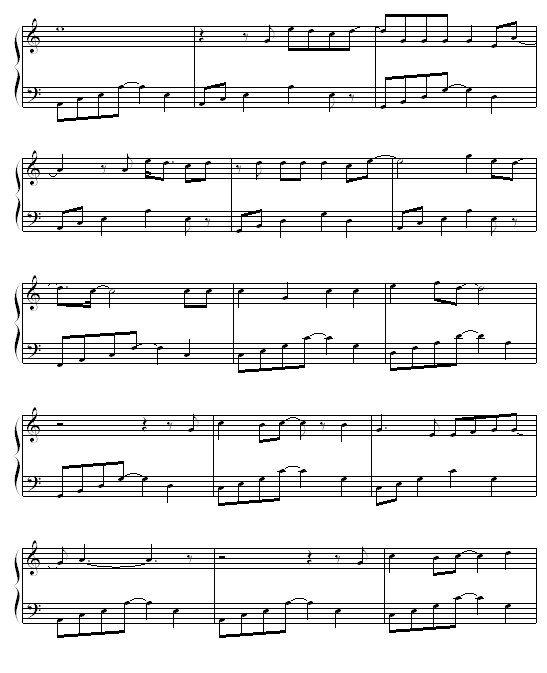 如果的事钢琴曲谱（图2）