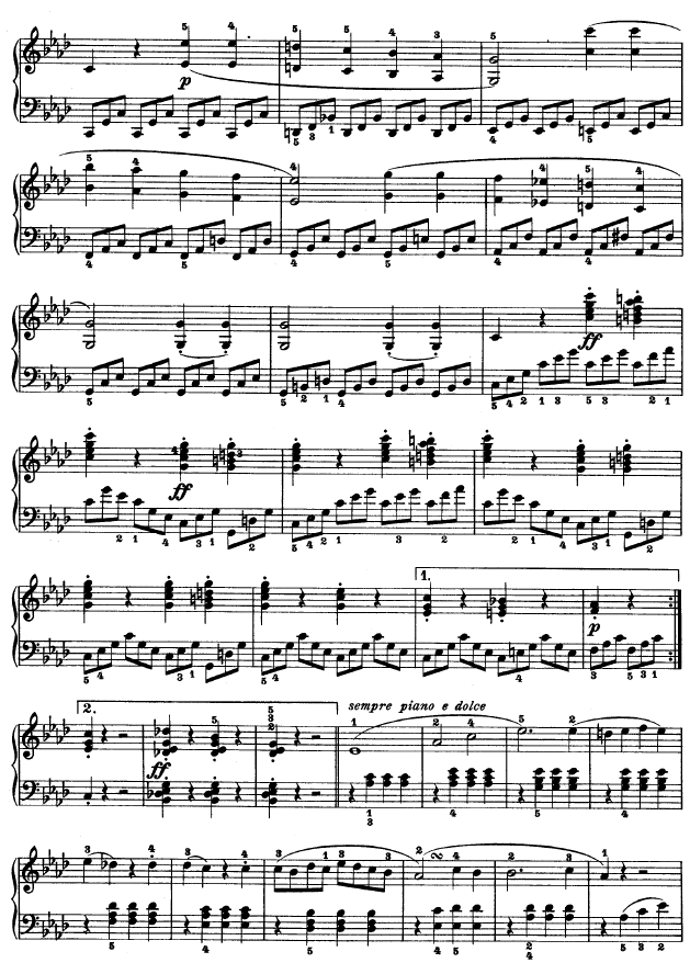 f小调第一钢琴奏鸣曲钢琴曲谱（图13）
