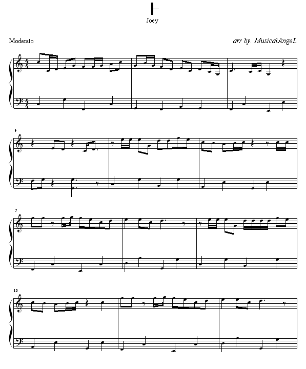 怯钢琴曲谱（图1）