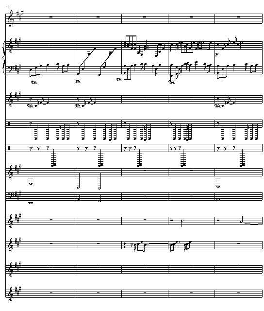 断了的弦-（总谱版）钢琴曲谱（图13）