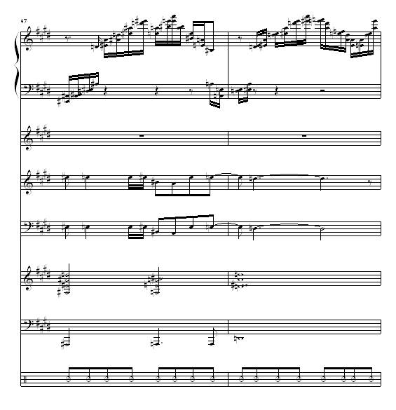 星语.爱你钢琴曲谱（图17）