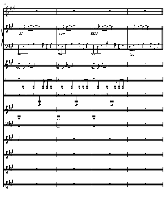 断了的弦-（总谱版）钢琴曲谱（图14）