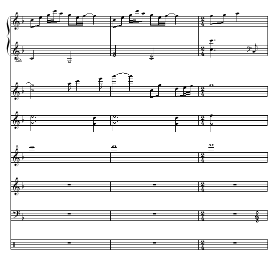 消逝的和弦（全谱）钢琴曲谱（图2）