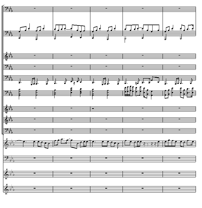 七里香 - 超级总谱钢琴曲谱（图14）