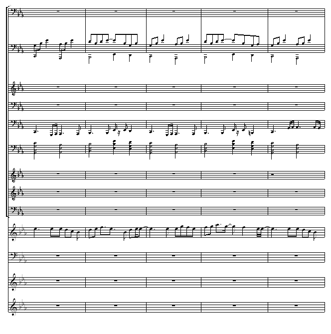 七里香 - 超级总谱钢琴曲谱（图17）