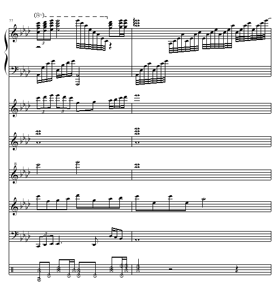 消逝的和弦（全谱）钢琴曲谱（图29）
