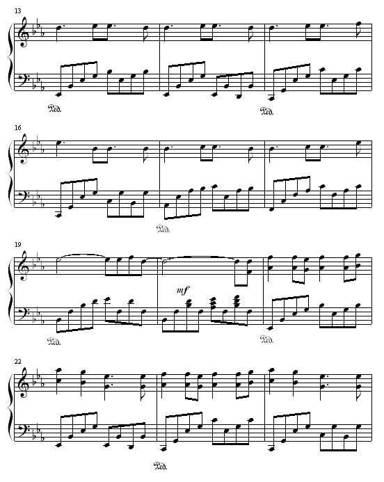 field of hope钢琴曲谱（图2）