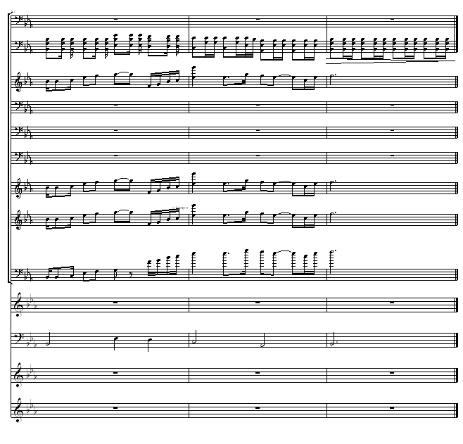 七里香 - 超级总谱钢琴曲谱（图19）