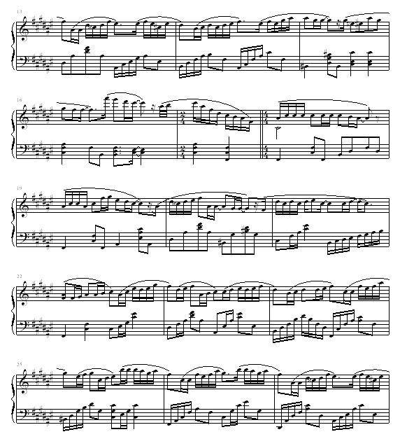 好心分手钢琴曲谱（图2）