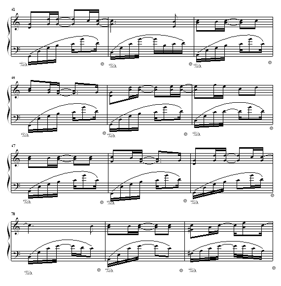 自我催眠钢琴曲谱（图6）