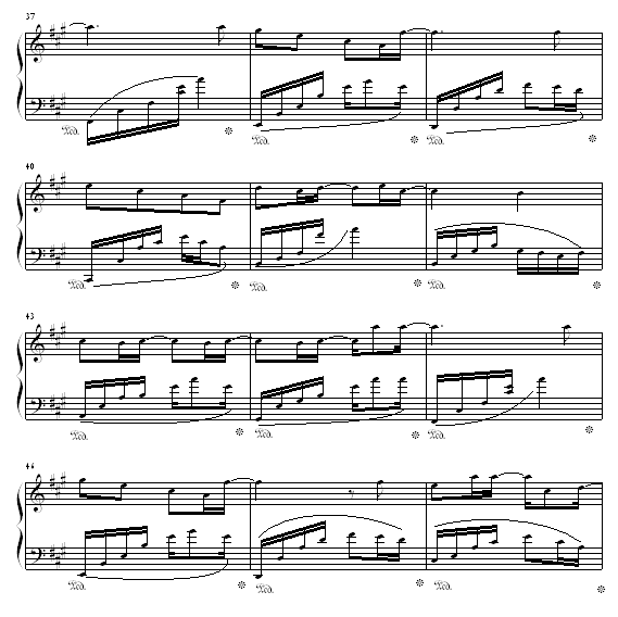 自我催眠钢琴曲谱（图4）